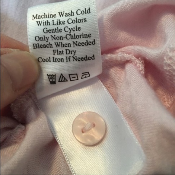 Coldwater Creek Open Waterfall Button Roll Tab Cardigan Pale Pink Size S (6-8) - Picture 13 of 15